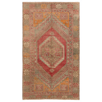 Tapis traditionnel traditionnel turc noué à la main de style tribal