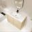 42" Freestanding Bathroom Vanity with Resin Sink-1801747466