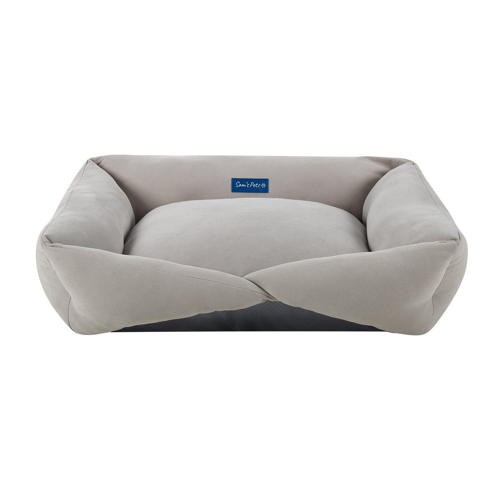 Ellie Pet Pillow, Gray, Medium (24.02" W x 19.29" D x 7" H)