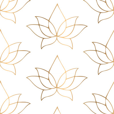 Rouleau de papier peint L 10 pi x l 24 po Lotus Lines