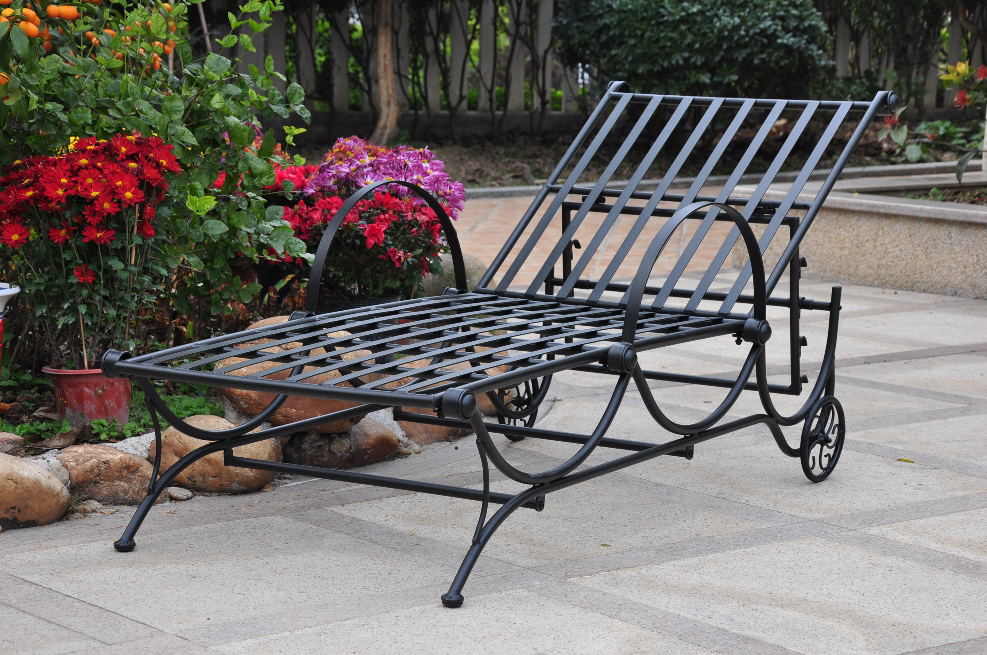 Fleur De Lis Living Nocona Reclining Chaise Lounge & Reviews | Wayfair