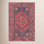 Isthia Red Blue Orange Oriental Rug