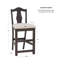 Tabouret de comptoir 24 po Carlas