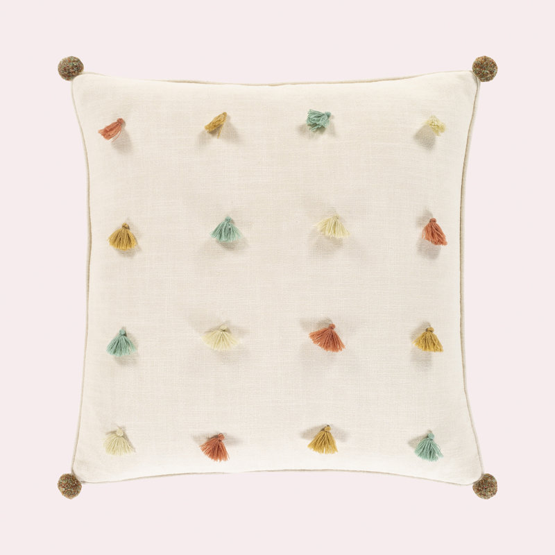 Coussin Bobby, 20 po x 20 po, Pas de bourre