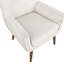 Fauteuil en velours Astrid