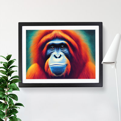 Enchanting Orangutan - Single Picture Frame Print