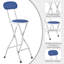 Upholstered Faux Leather Bar Stool-1400289294