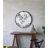 Iron Frame Vertical Round Mirror