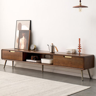 Modern Walnut Solid Wood TV Stands