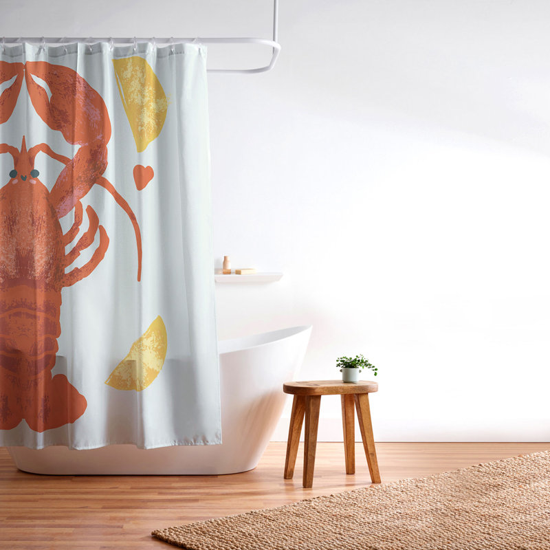 Rideau de douche Design by Spark Lob You Lobster