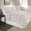 Snow Flakes Flannel Sheet Set-2123050518-2028762028