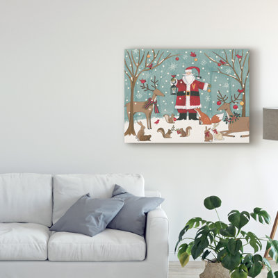 " Woodland Christmas VI " by Anne Tavoletti
