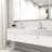 Hart Widespread 3-Hole Bathroom Faucet, 2-Handle High Arc With Hexagon Knob Handles In Chrome-62421226