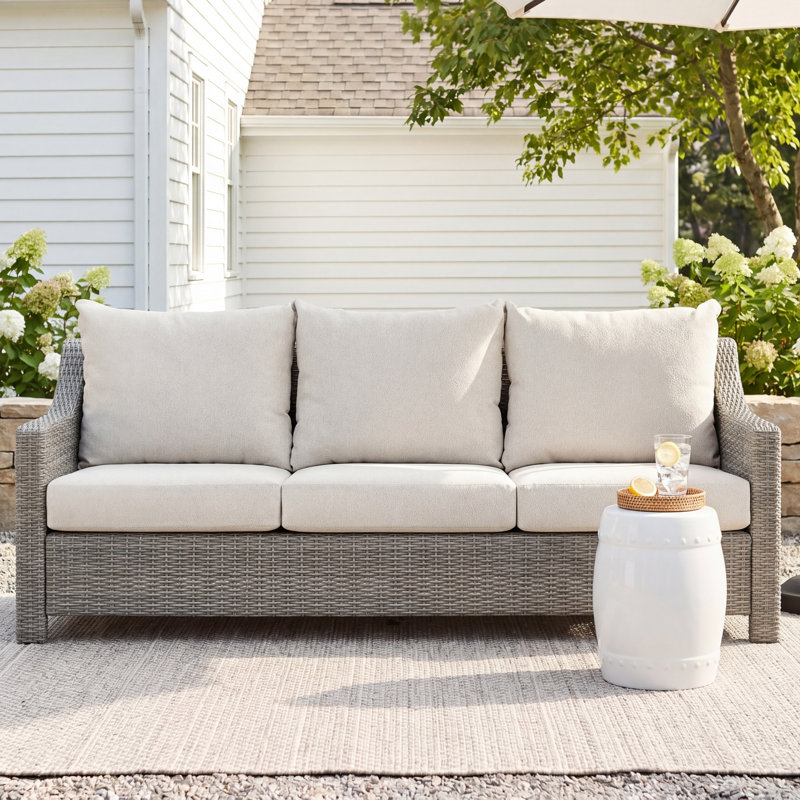 Ramblewood Indoor/Outdoor Seat/Back Cushion, Ivory