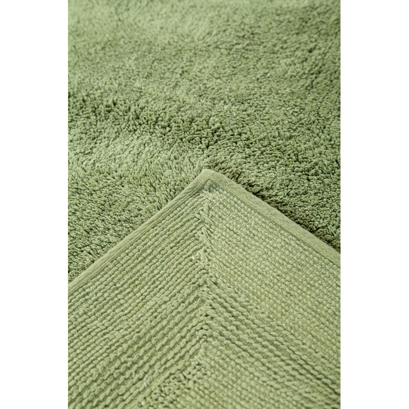 Tapis pour salle de bain Pullum, 50 po x 30 po, Sauge vert