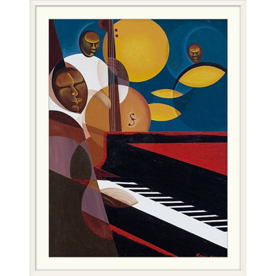 Keriyah «Cobalt Jazz, 2007» par Kaaria Mucherera, reproduction d'art