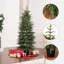 Sapin de Noël artificiel à branches vertes-684645058