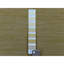 Tapis de zone en laine de couloir 2 pi 6 po x 6 pi 3 po one-of-kind noué la green Pipa