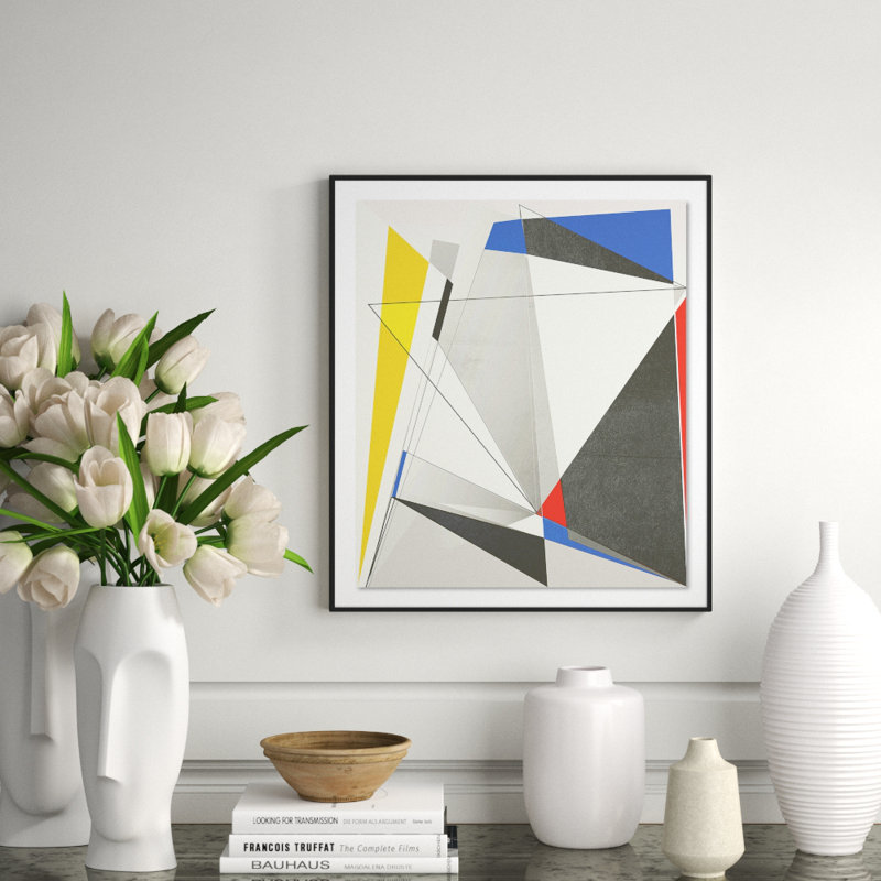 Zeaton Print by Bangbouh Studio, 24" H x 21" W x 1.5" D, Black