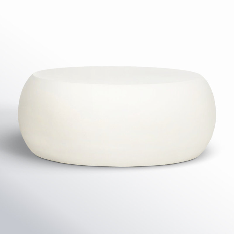 Single Coffee Table, White
