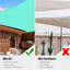 Yescom 13X10ft 97% UV Block Rectangle Sun Shade Sail Outdoor Patio Outdoor Garden Cour-57093224