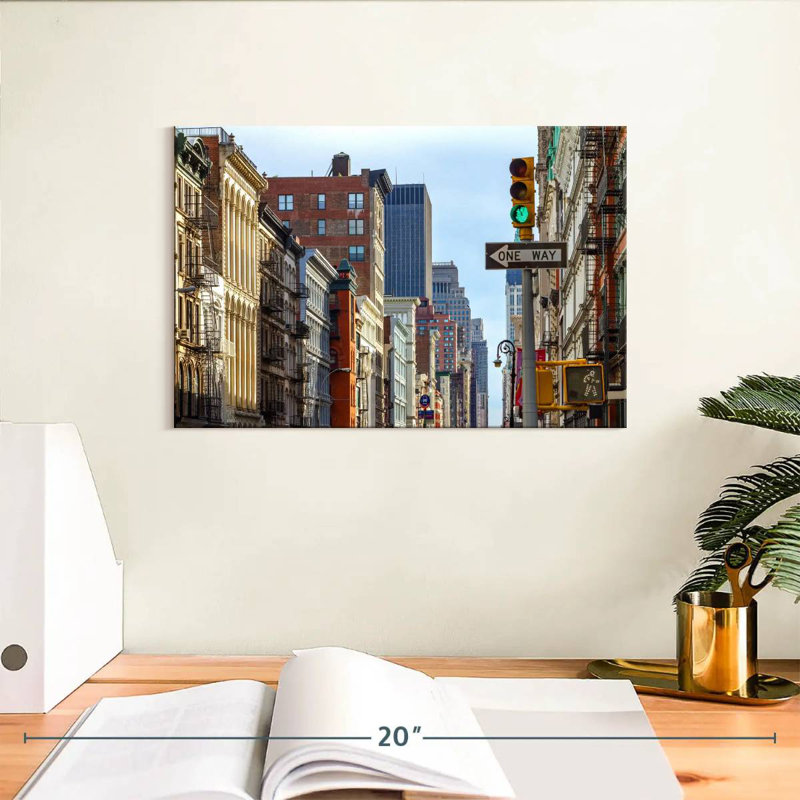 Soho In NYC, 8" H x 12" W