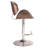 Bentwood Adjustable Swivel Bar Stool -249817864-249817865