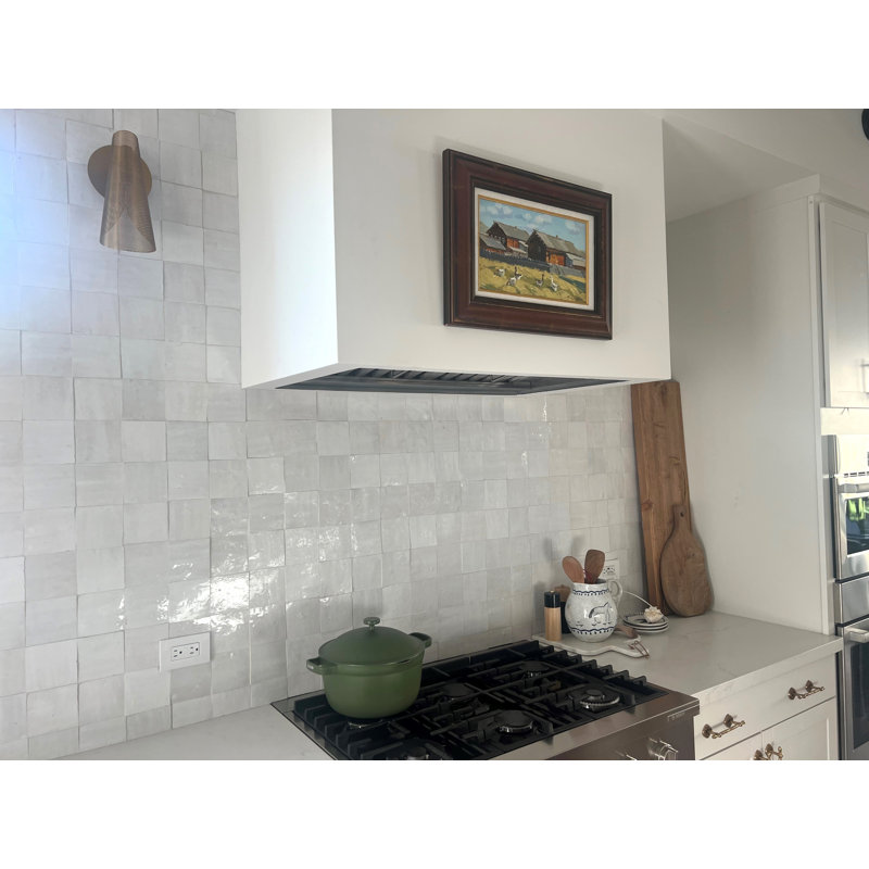 4'' x 4'' Mosaic Wall & Floor Tile, Green