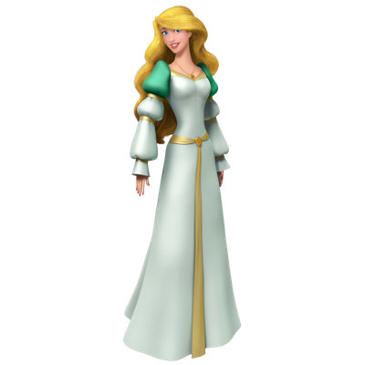 Odette2 Swan Princess Cardboard Standup
