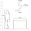 Luminaire suspendu cylindrique à DEL 3 lumières Haruhiro