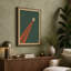 Rocket to the Stars Retro - Wrapped Canvas-1233511992-1233512004