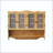 39.37'' Retro 4-Door Wall Mounted Cabinet with Open Hook Rack-126619662