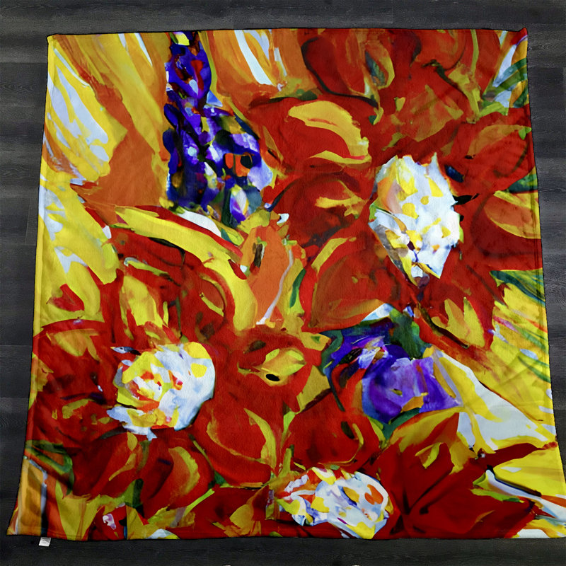 Throw Blanket, 51" W x 60" L