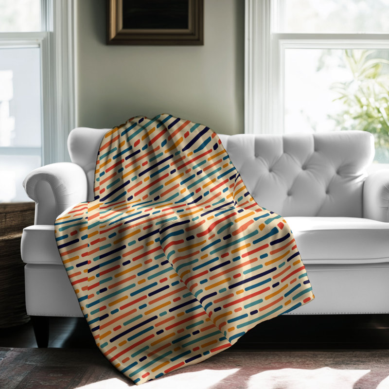 Rainbow Classic - couverture 1 pièce, Grand lit