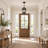 3 - Light Modern Lantern Chandelier Dimmable Pendant Light