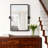 Bathroom Tilt Mirror With Aluminum Alloy Frame, Pivot Mirror, Tilting Adjustable Wall Mounted Vanity Mirror