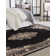 Tapis oriental noir Balthrop