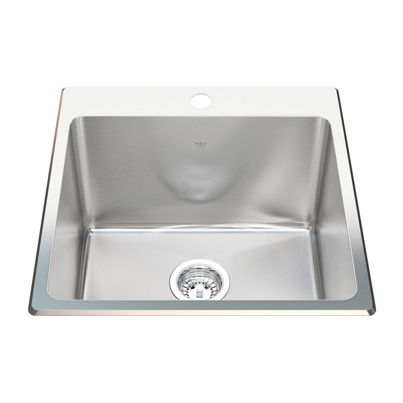 Évier à lessive encastrable L 20,13 po x l 20,56 po, 1