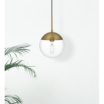 Elliot 1-Light Dimmable Globe Single Pendant