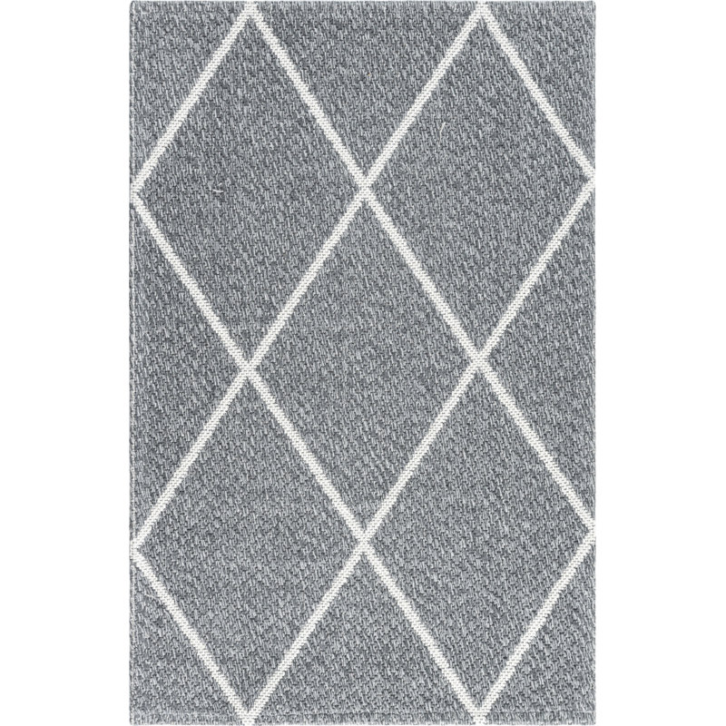 Jago Cotton Geometric Indoor Rug, Rectangle 2'2" x 3'1"