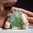 Green Fluorapophyllite from Pashan Hill Quarry, Poona District, Maharashtra, India