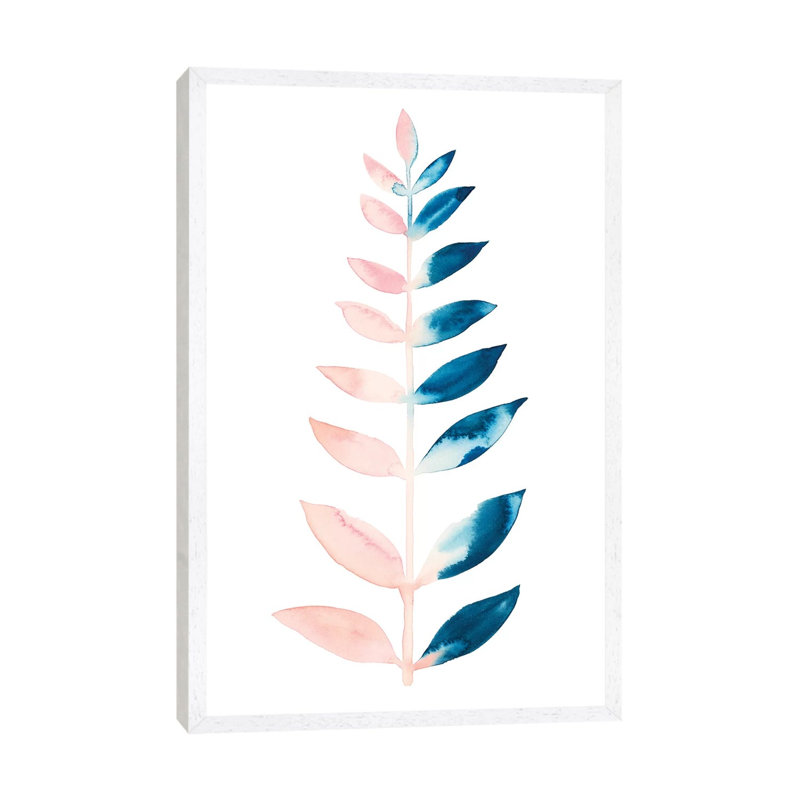 Sprig I by Grace Popp - Gallery-Wrapped Canvas Giclée on Canvas, White Framed, 66.04 cm H x 45.72 cm W