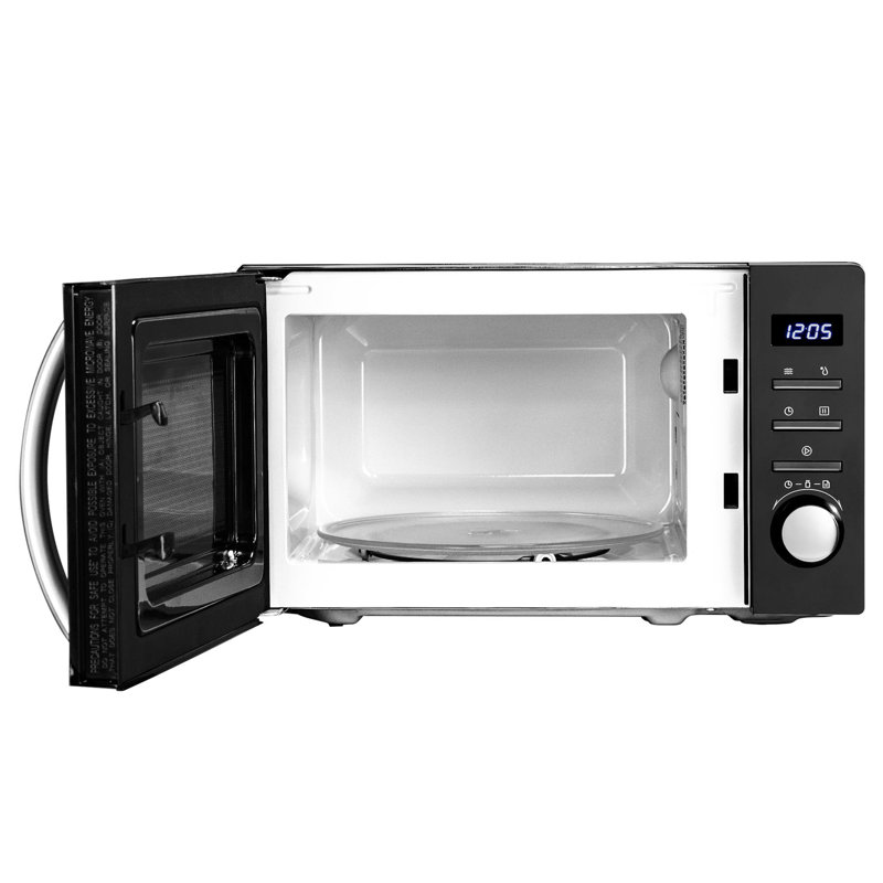 Daewoo 44cm 0.02m³ L 800W - Watt Vent Free Countertop Microwave