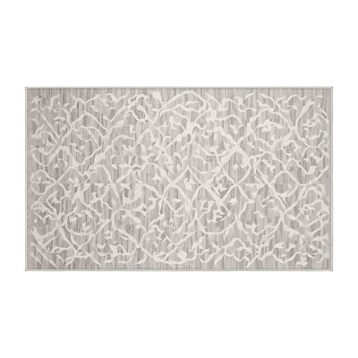 Machine Washable Beige Area Rug