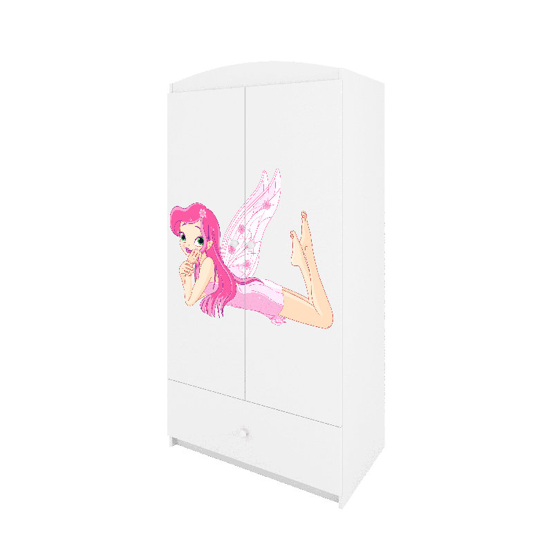 Cicero 2 Door Wardrobe, White