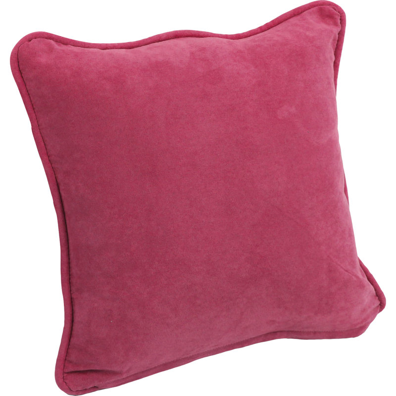  Corded Throw Pillow, Bery Berry