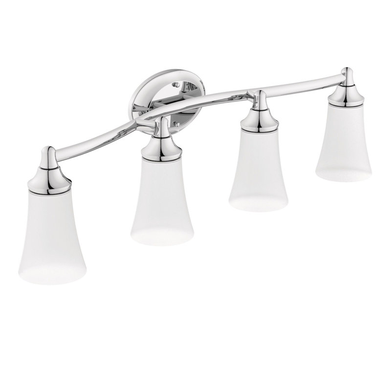 Eva 4-Light Vanity Light, Chrome