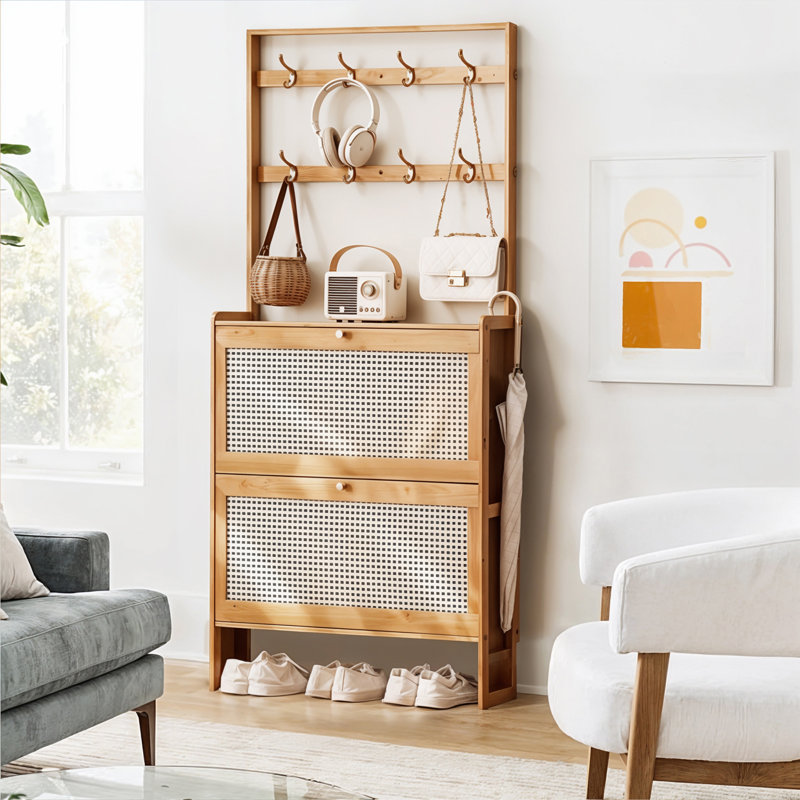 9 Pair Shoe Rack