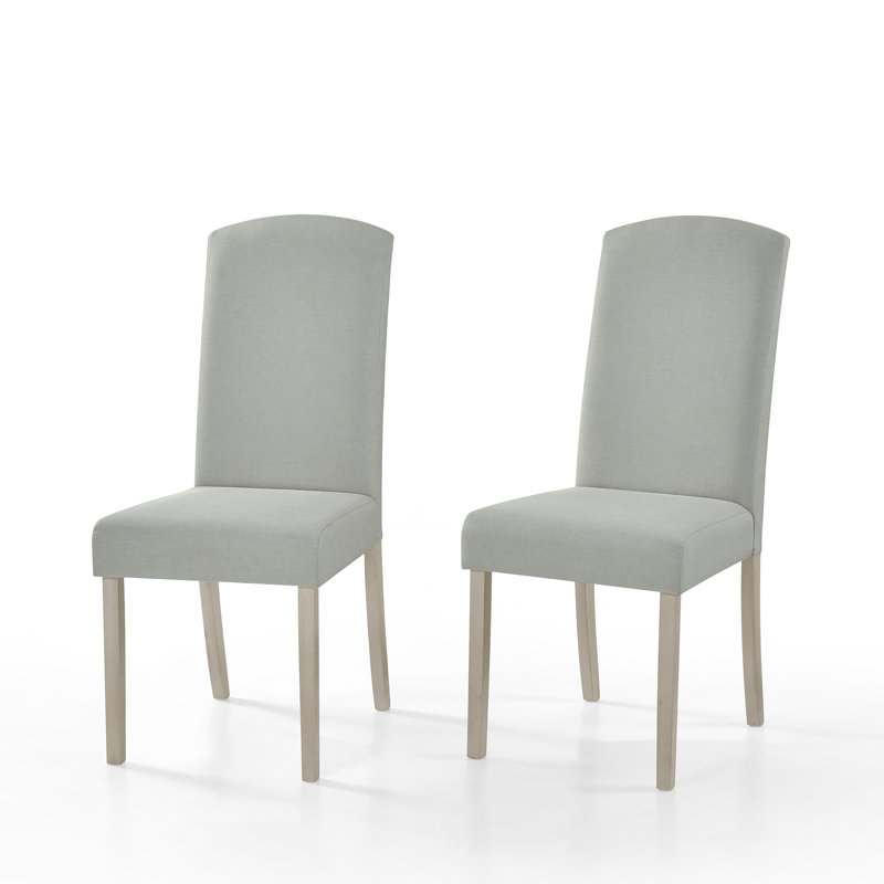 Chaise parsons Paulett, Gris antique