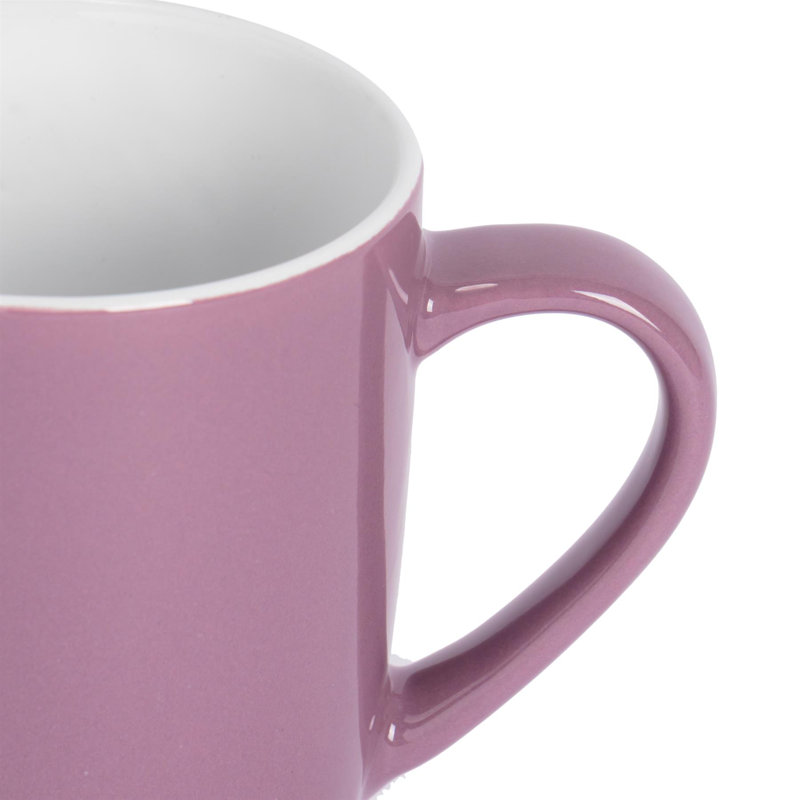 Argon Tableware - Coloured Coffee Mugs, Purple